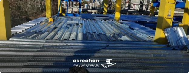 عرشه فولادی قالبی