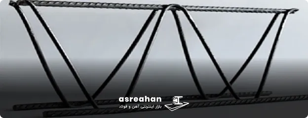انواع میلگرد مورد استفاده در تیرچه- میلگرد زیگزاگ