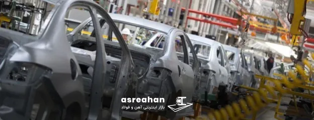 ورق آهن بر صنعت خودروسازی