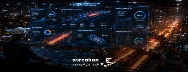 تاثیر هوش مصنوعی در بهینه‌سازی صنعت فولاد