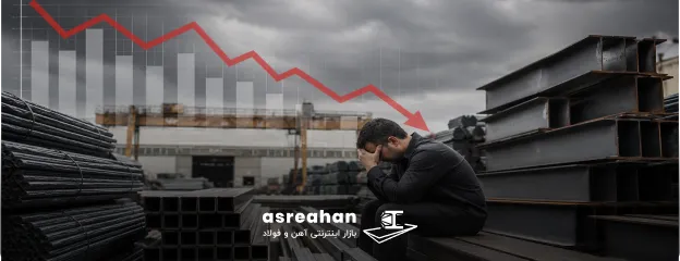 چالش رکود بازار آهن و تاثیر آن بر فروش و فعالیت توزیع‌کنندگان فولاد