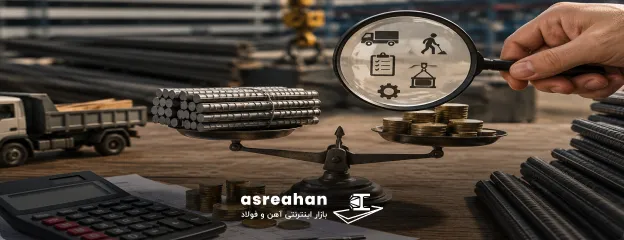 هزینه پنهان خرید آهن چیست و چرا قیمت نهایی با قیمت اعلامی فرق دارد؟