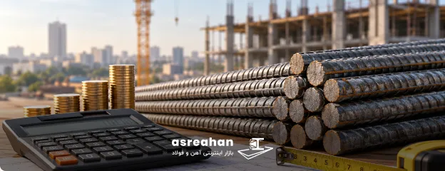 نحوه محاسبه قیمت میلگرد
